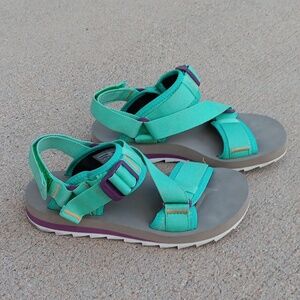 Merrell Alpine Strap Mint Platform Sandals Womens 7